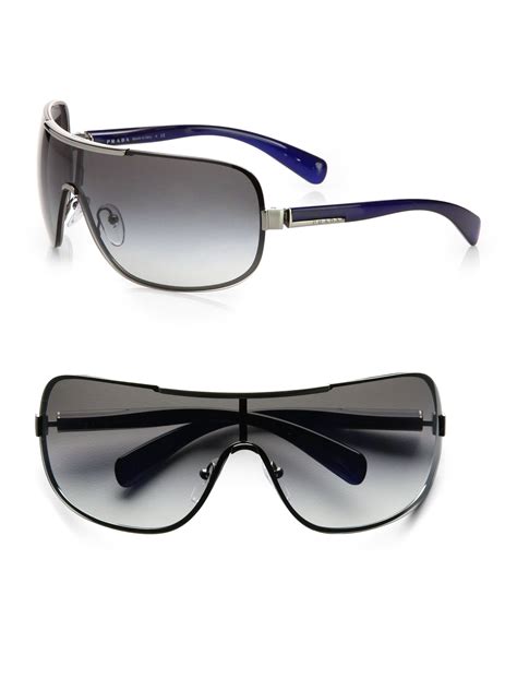 prada shields|PRADA Men's Shield Sunglasses for sale .